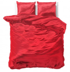 Beauty Skin Care Dekbedovertrek Rood 140x200/220 Beauty Skin Care Dekbedovertrek Rood 140x200/220