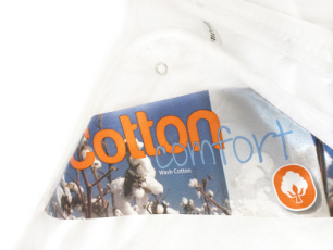 Cotton Comfort Wash60 onderdeken 4 hoek-elastieken Cotton Comfort Wash60 onderdeken 4 hoek-elastieken